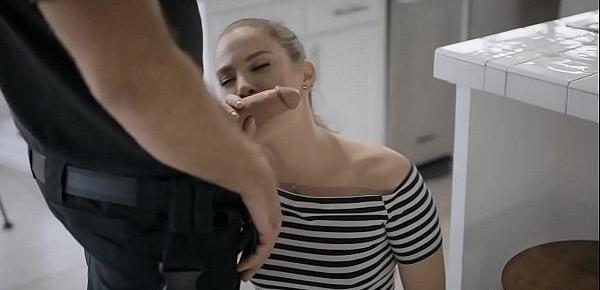  Chad White is a one horny cop that knew some dirty secret about her brothers fiancee Bobbi Dylan.He blackmailed and fuck her to keep to secret untold.